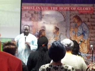 Pastor Solomon Ministering